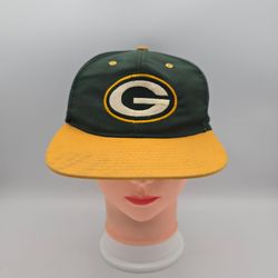 Vintage Green Bay Packers Adjustable Snapback Hat. 3