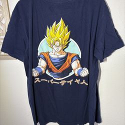 Dragon Ball Z Goku Super Saiyan Shirt Sz XL