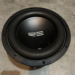 1 10” RE Audio SX10 v.1 D4 Subwoofer 