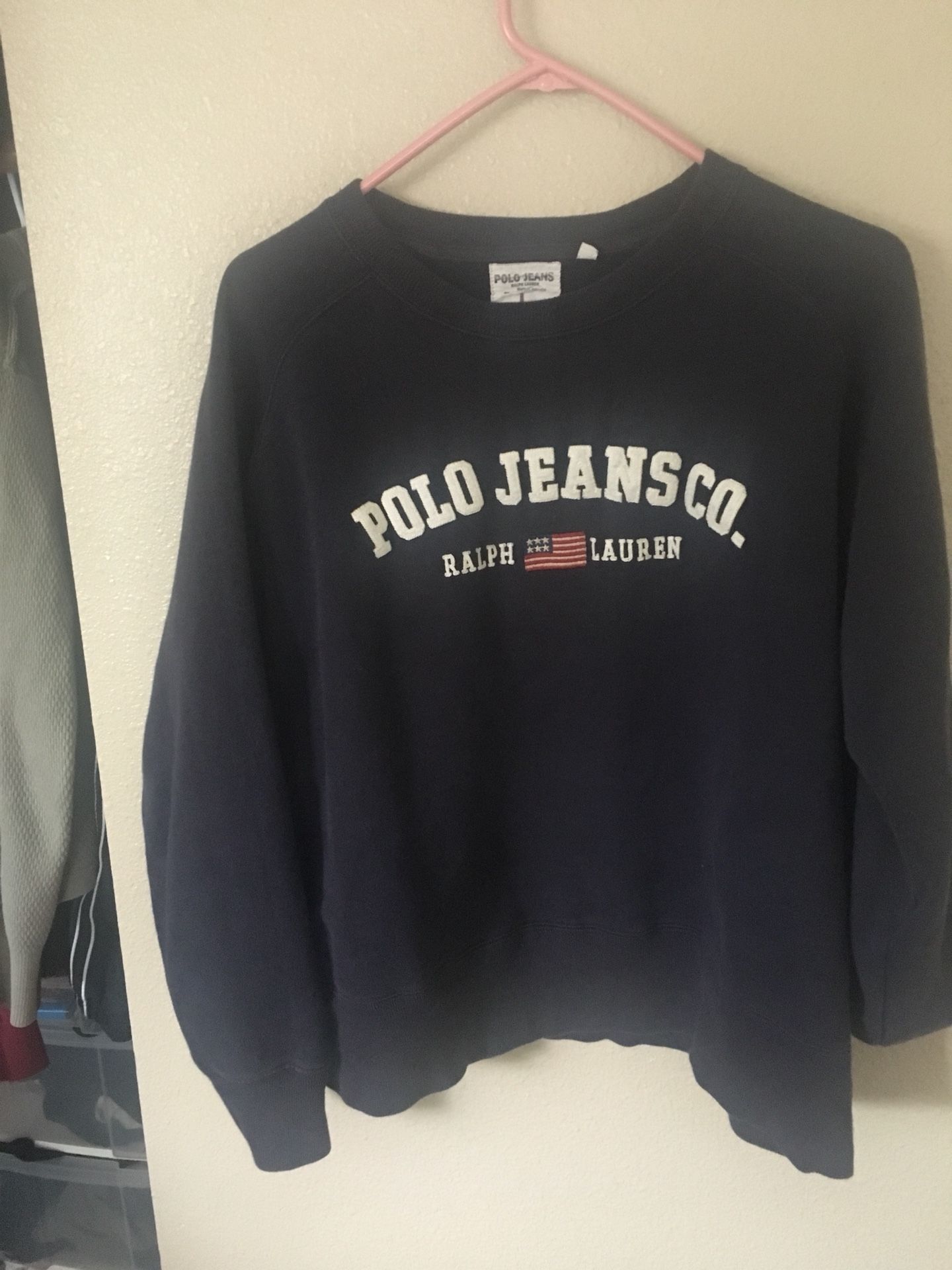 Vintage polo crewneck