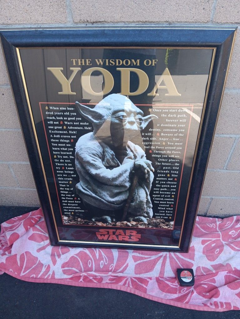 1997 The Wisdom Of Yoda USA Litho. PTW790