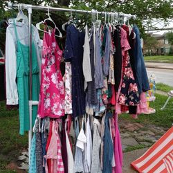 Girls Clothes. 7 Years Or 10 Years