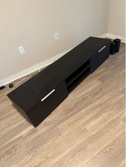 Black entertainment center