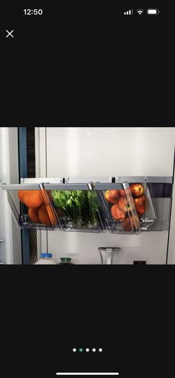 Thermador Fridge Produce Bins With 36 Inch Bracket
