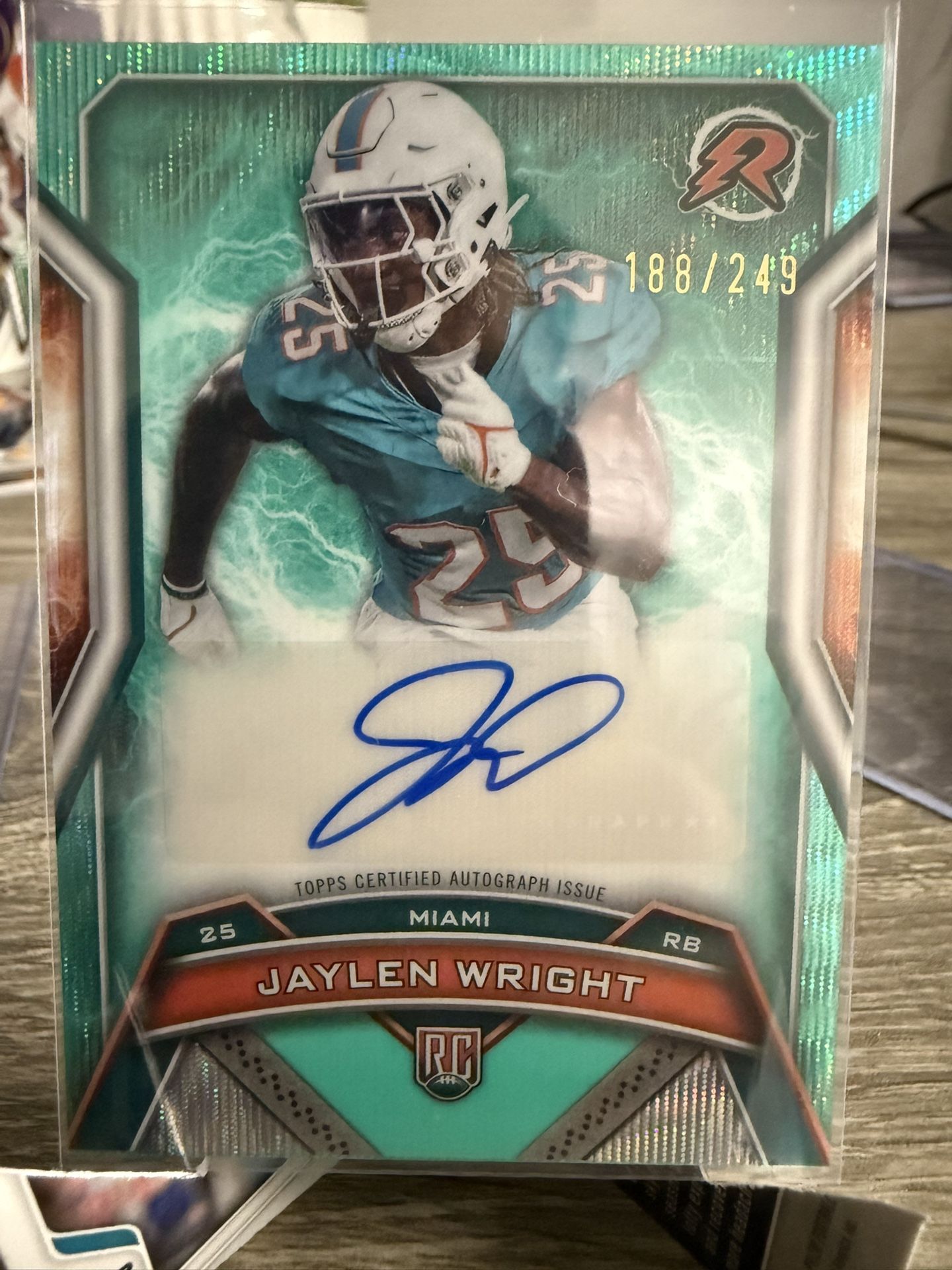 Jalen Wright auto