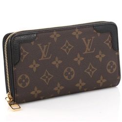 Louis Vuitton Zippy Retiro  Wallet Black