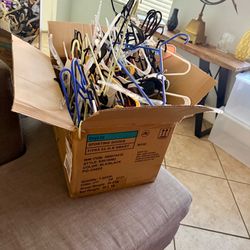 All of these Hangers for the one price- That is a classic, chaotic tangle of hangers-