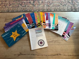 Faber & Faber piano lesson books