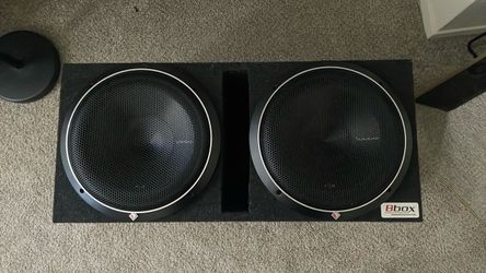 Rockford 12s P3 and amplifier Rockford P1000x1 set