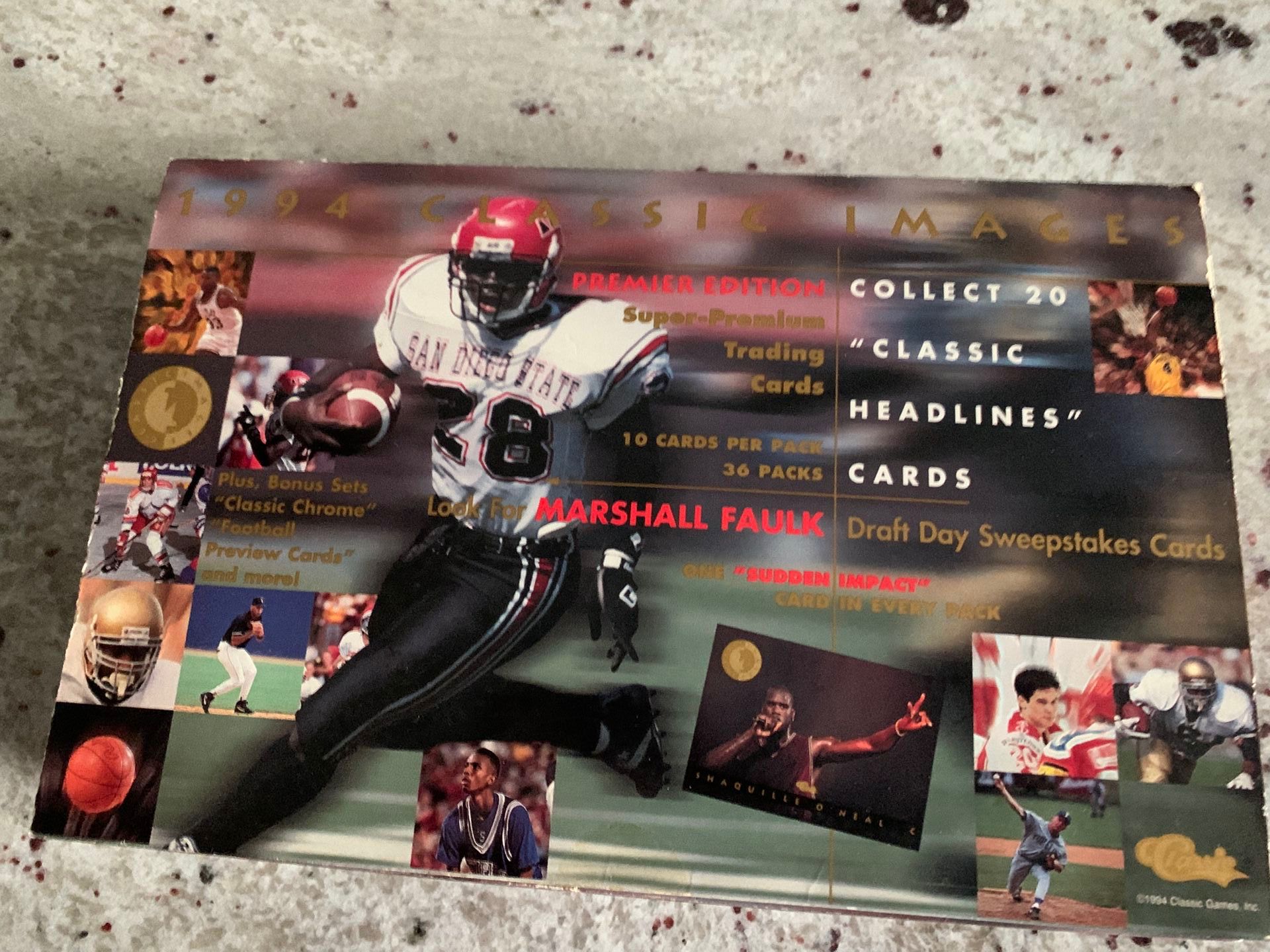 Full Box Of 36 Packs 1994 Classic images Premier Edition