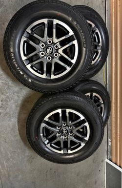 (contact info removed) 2025 toyota tacoma rims and tires