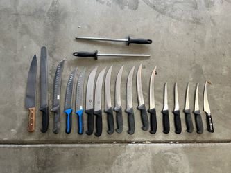 17 Victorinox Butcher Knives $200