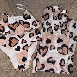 Girls Bathing Suit Set