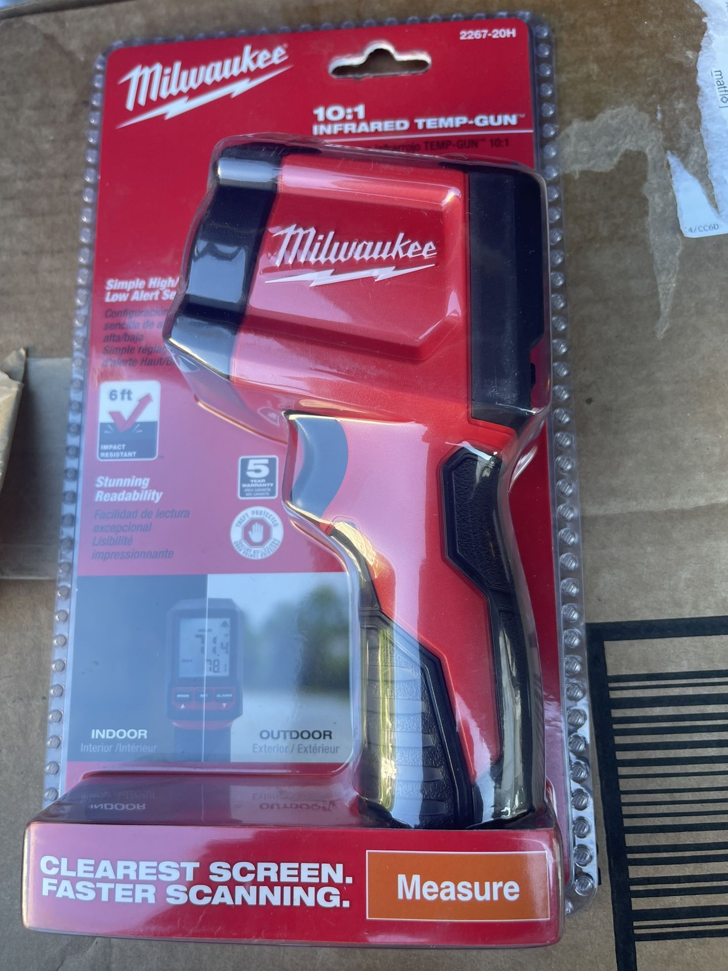 Milwaukee Infrared TempGun