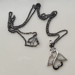 Vintage Kay Jewelers Open Heart Necklace By Jane Seymour