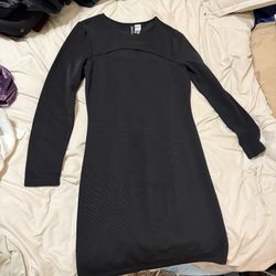 Black Slim Fitting Dress