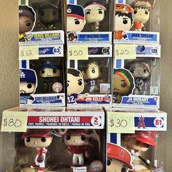 NEW IN BOX FUNKOS - Prices in Picture