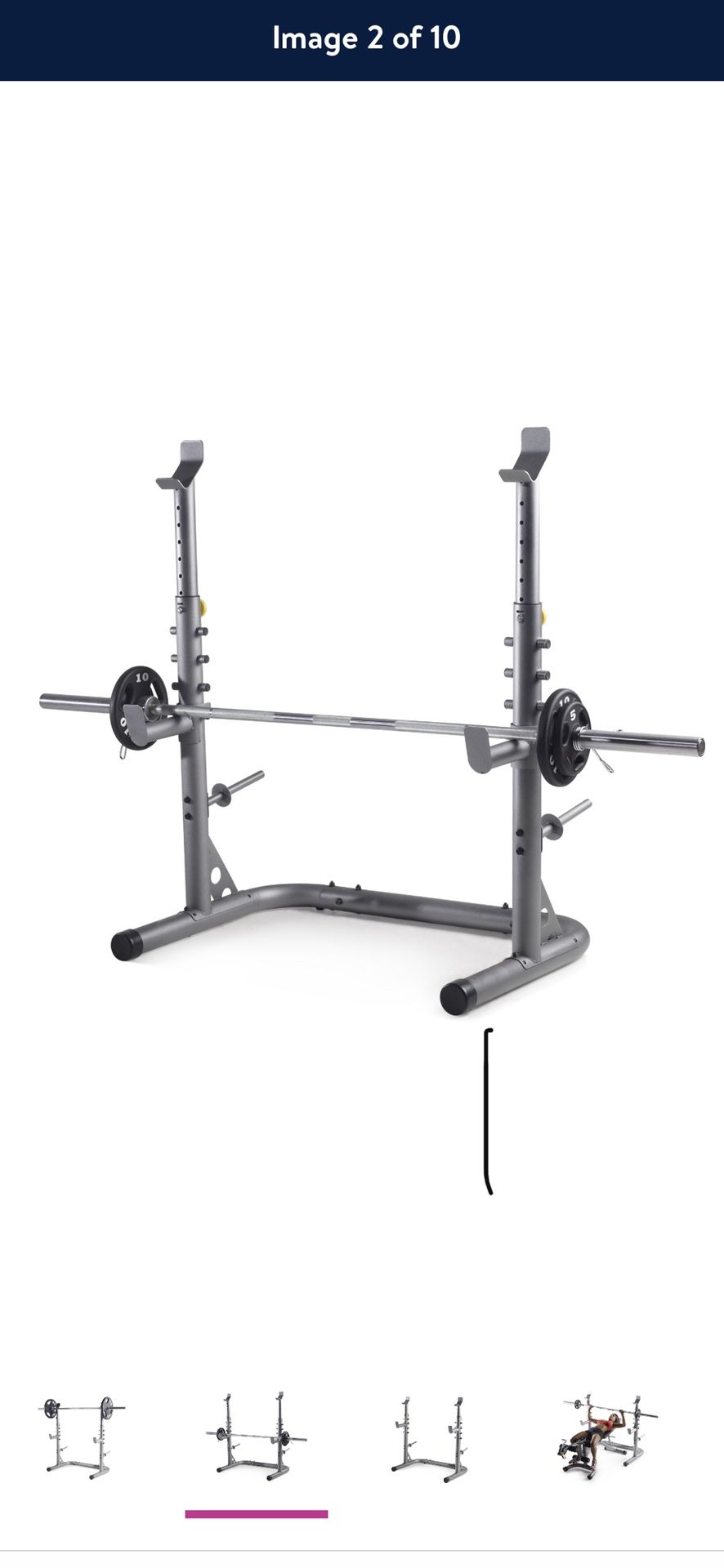 Brand New Weider XRS 20 Olympic Squat Rack with Adjustable Saftey Spotters and Integrated Weight Plate Storage for Sale in Fontana CA OfferUp