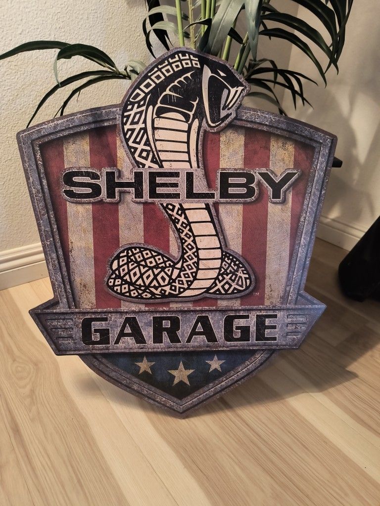 Ford Shelby Vintage Sign 