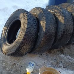 bfgoodrich all terrain tires used