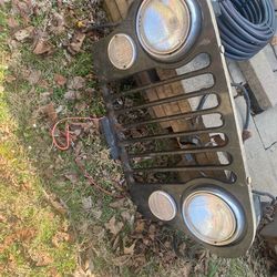 1984 Jeep Wrangler grille assembly