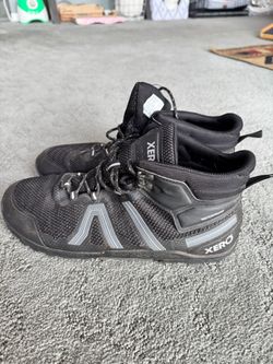 Xero Men's Black Waterproof Hiking Shoes