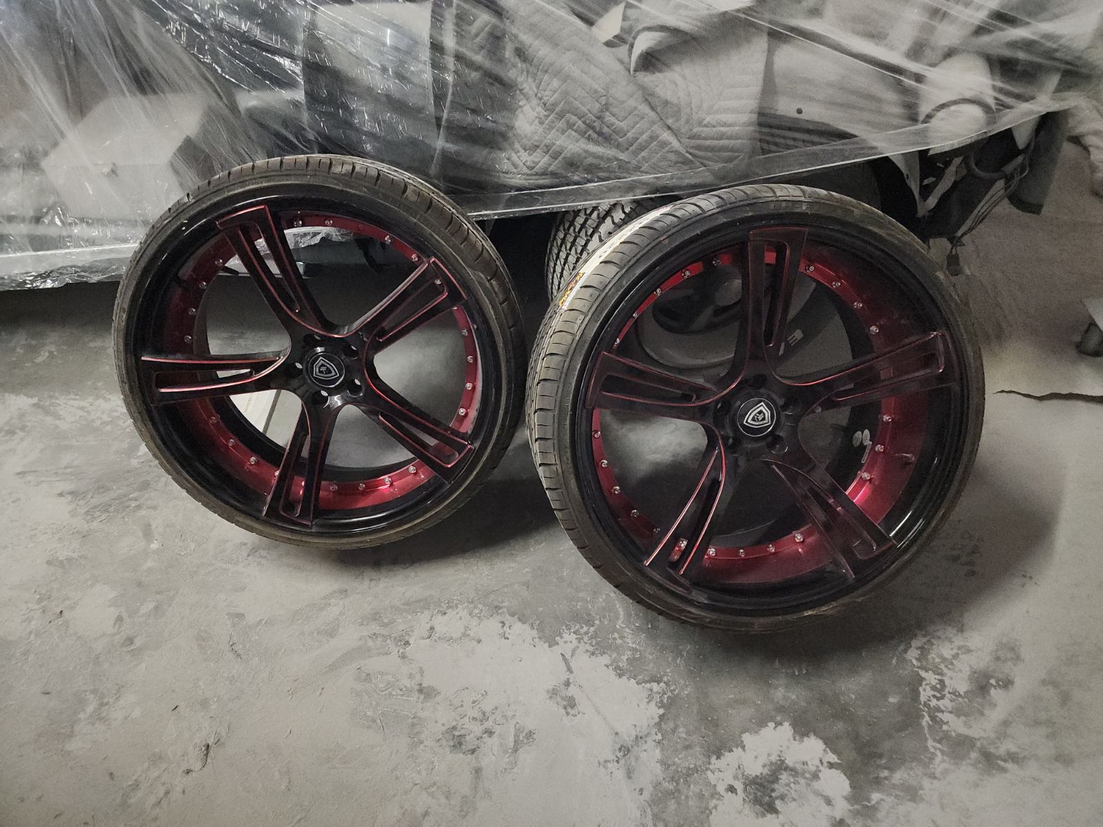 22” Staggered Rims