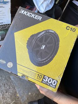 Kicker C10 10-Inch Comp Subwoofer 300W