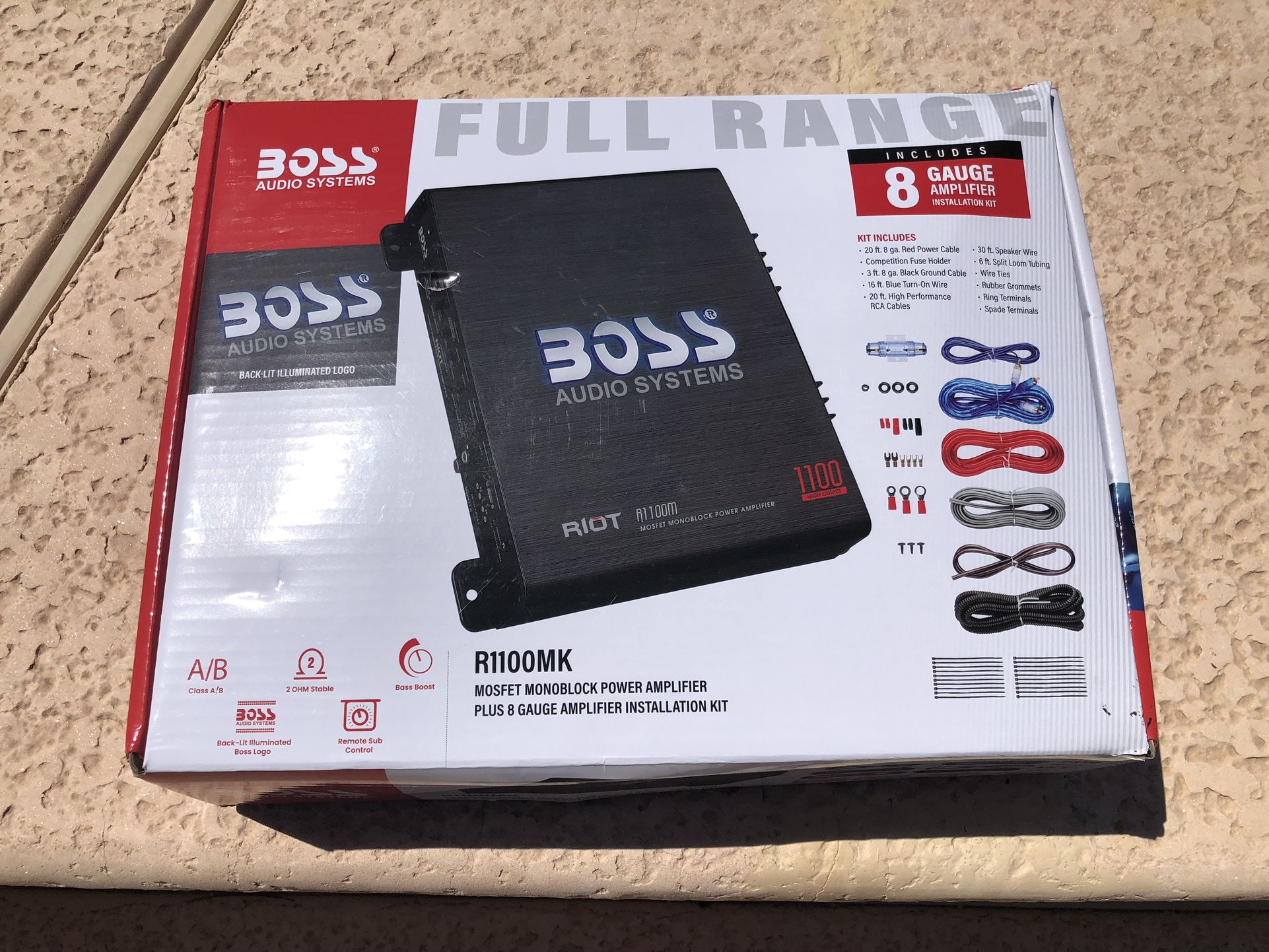 BOSS AUDIO AMP. R1100MK