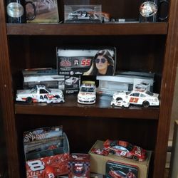 Nascar Collectable Memorabilia, Dale Earnhardt, Dale Earnhardt Jr, Hailie Deegan,Natalie Decker,Denny Hamlin, John Deere, Jeff Gordan