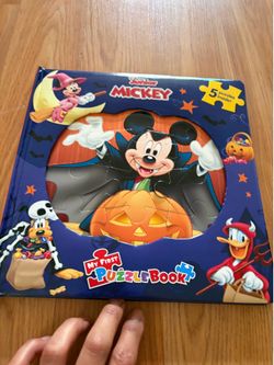 Mickey Halloween puzzles