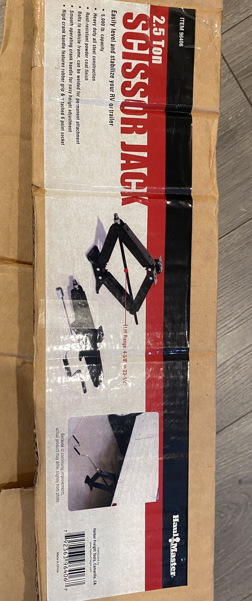 2.5 Tons Trailer or RV Scissor  Jack