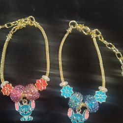 Bundle Stitch Bracelet Laminate Gold 