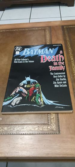Batman: A Death in the Family. 
1988 FIRST PRINT 