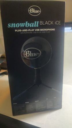 Snowball Black Ice Microphone