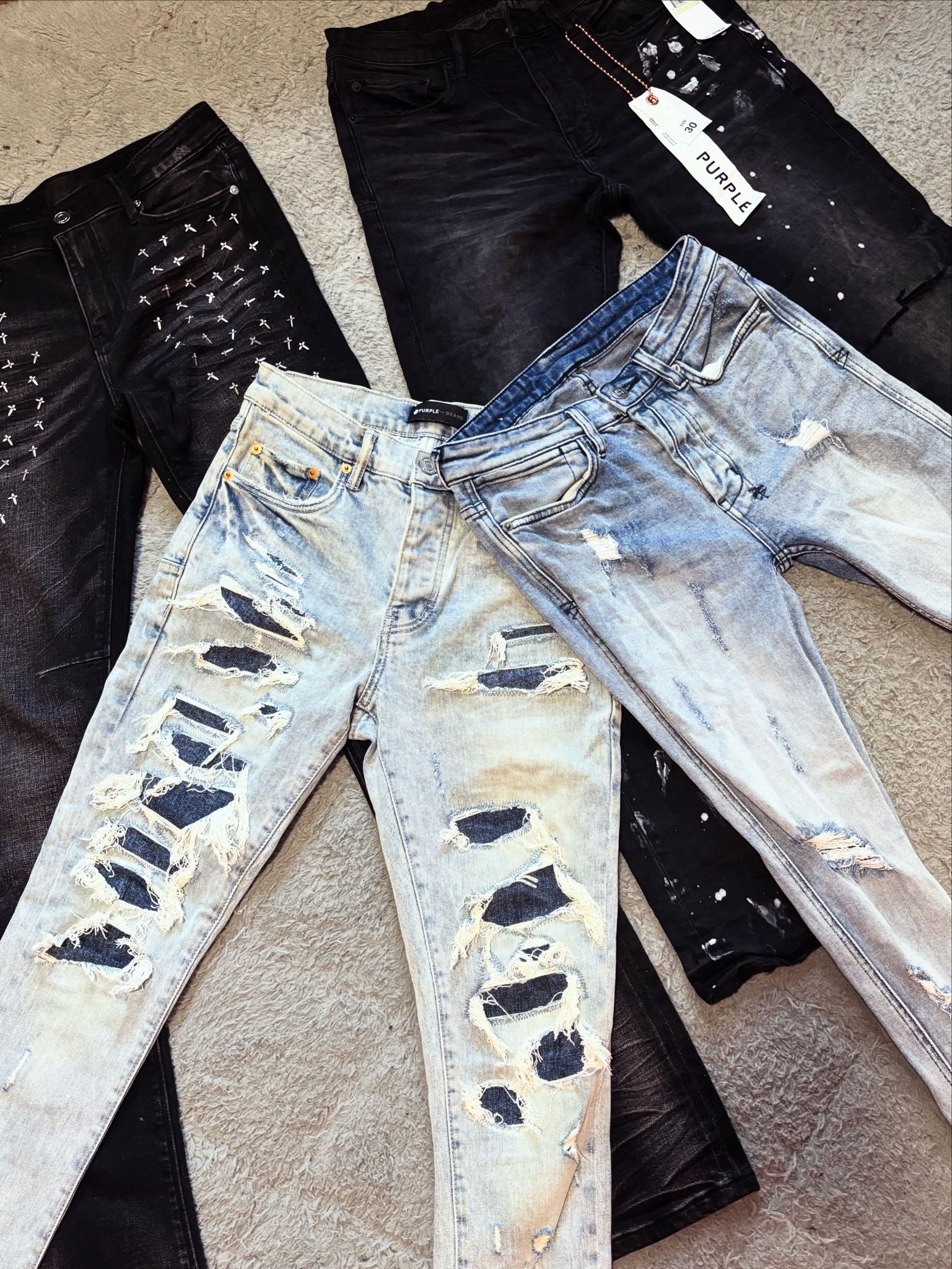 Ksubi/Purple/RTA Jeans