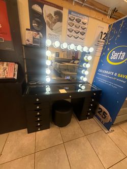 Black vanity on sale flour model only $849 Retail $1450