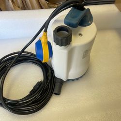 SONGJOY 1/2 HP Submersible Sump Pump 2250GPH Utility Water Pump with Float Switch For Swimming Pool Pond Basement Drainage Garden Irrigation Water