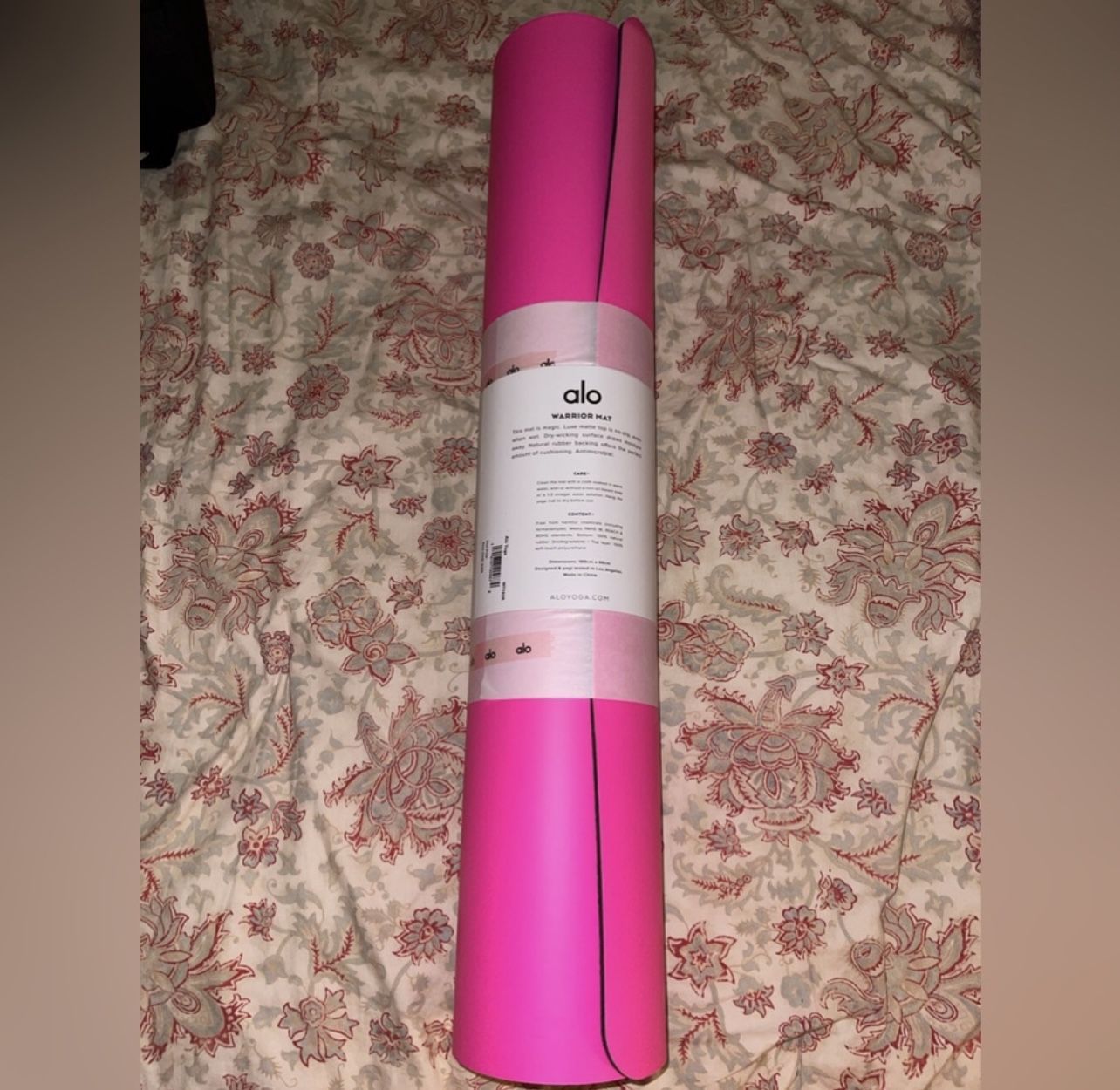 Hot Pink Warrior Yoga Mat - ALO YOGA for Sale in Los Angeles, CA