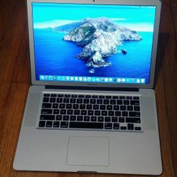 2012 Apple MacBook Pro 15" Intel Core i7 CPU 16 GB Ram 1000 GB HD Webcam WiFi Bluetooth OSX 10.15 Catalina 