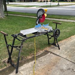 Dewalt 12” Miter Saw With Stand 