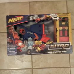 Nerf Gin Nitro Flash Fury Chaos Brand New $14