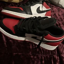 Jordan 1 Low ‘Bred Toe’ 