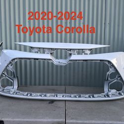 2020-2024 Toyota Corolla front bumper oem