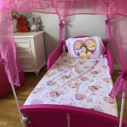 Canopy Toddler Bed, Disney Princess