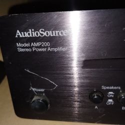 Audio Source Stereo Power Amplifier