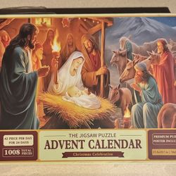 Jigsaw Puzzle Christmas Advent Calendar