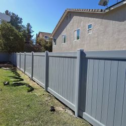 Vinyl Fence 