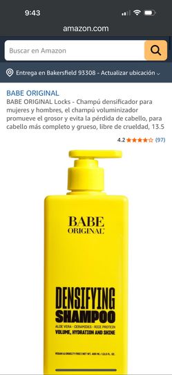 Shampoo  Babe Densifying