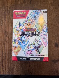 Pokémon TCG Scarlet & Violet Prismatic Evolutions Booster Bundle Sealed